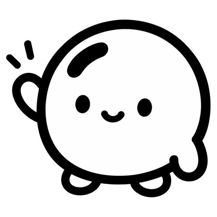 Блуп, маскот Bloop VPN